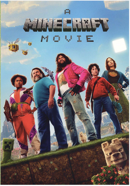 A Minecraft movie cover image