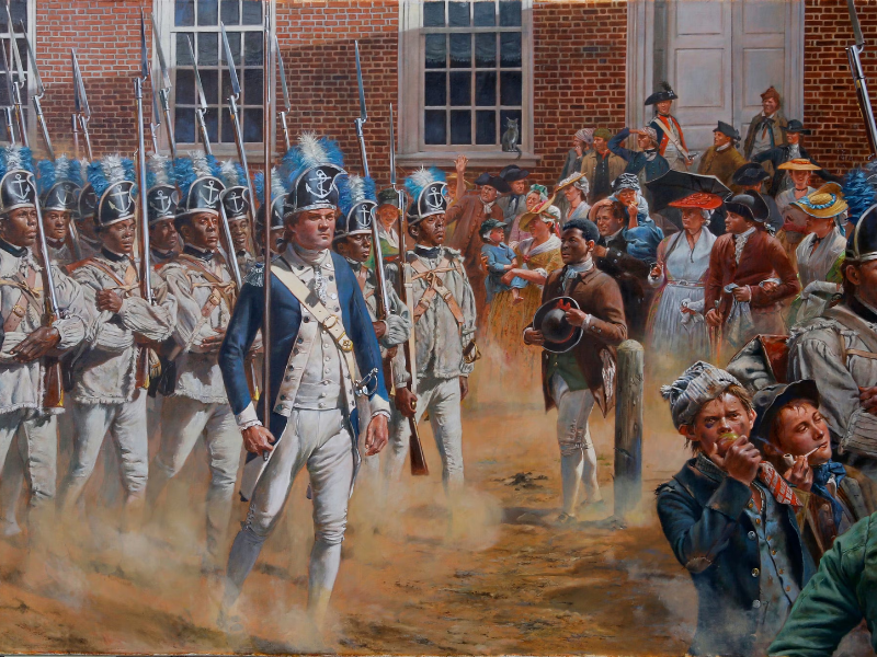 brave men as ever fought