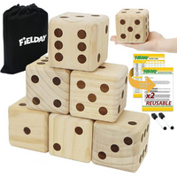 Giant Wood Yard Dice