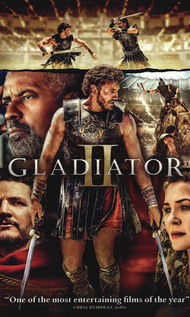 Gladiator II movie cover image