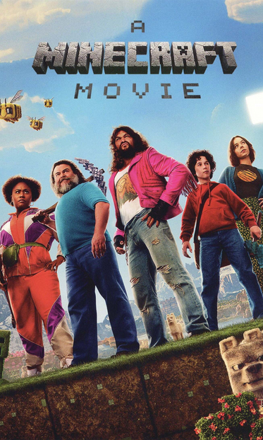 A Minecraft movie cover image