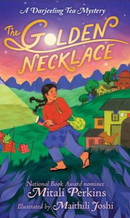 The golden necklace cover image